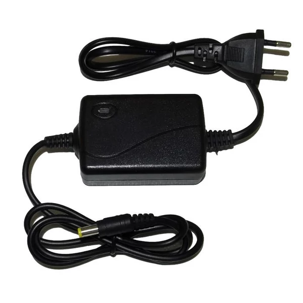 12W Egyenfeszültségű stabilizált műanyagházas hálózati adapter