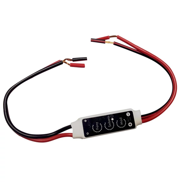 Mini Dimmer 3 Gombos Fehér Ledszalaghoz (Vezérlő)