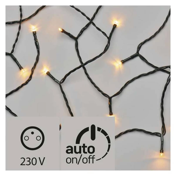 KARÁCSONYI FÉNYF CLASSIC 4M 40LED IP44 IDŐZÍTŐ VINTAGE
