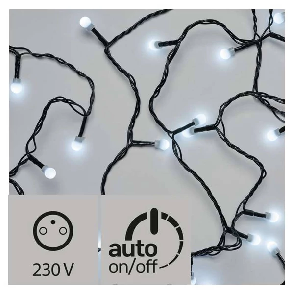 KARÁCSONYI FÉNYF CHERRY 48M 480LED IP44 IDŐZÍTŐ HIDEG FEHÉR