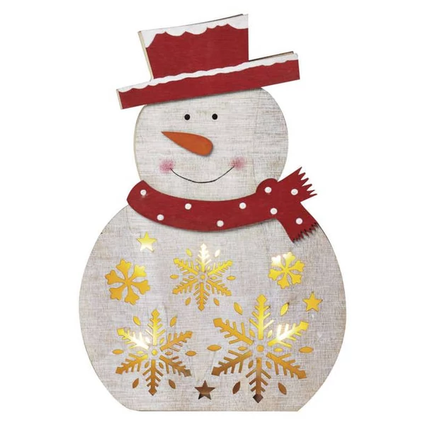 KARI DECO FA HÓEMBER 30cm 5LED 2xAAA IDŐZ MELEG F