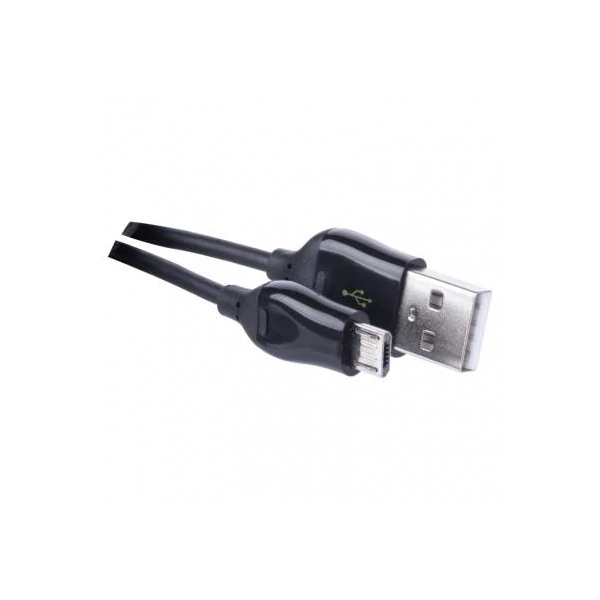 Töltő- és adatkábel USB-A 2.0 / micro USB-B 2.0, Quick Charge, 1 m, fekete
