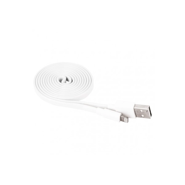 Töltő- és adatkábel USB-A 2.0 / Lightning MFi, 1 m, fehér