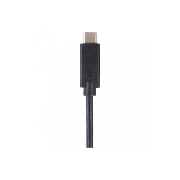 Töltő- és adatkábel USB-C 3.1 / USB-C 3.1, 1 m, fekete