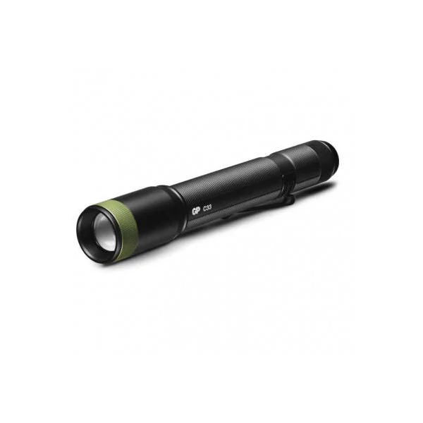 GP LED Zseblámpa C33 + 2× AA GP Ultra elem