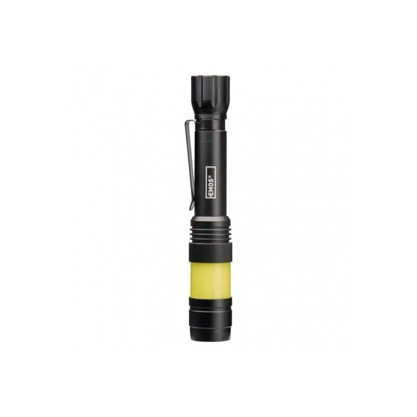 EMOS COB LED fém zseblámpa, 2xAAA, 180lm, IP44