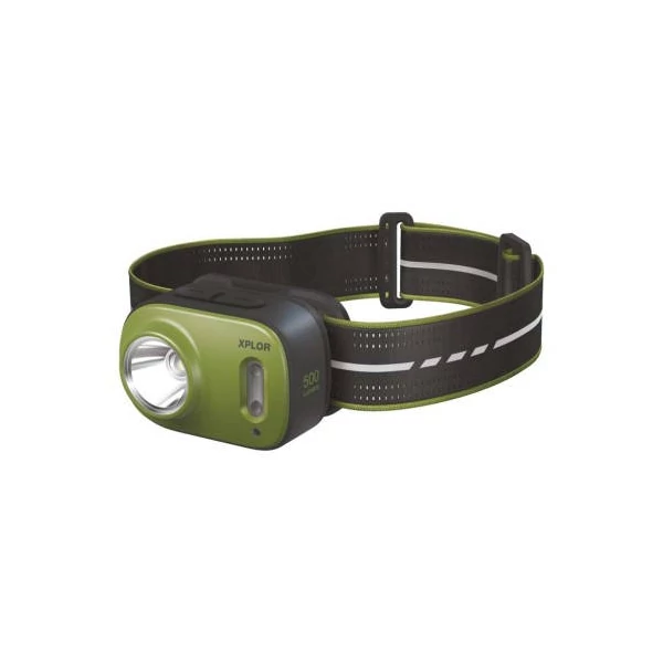 LED Fejlámpa GP Xplor PHR17, 500 lm