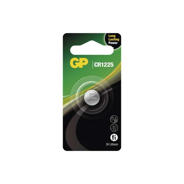 GP Lítium gombelem CR1225 1db/bliszter