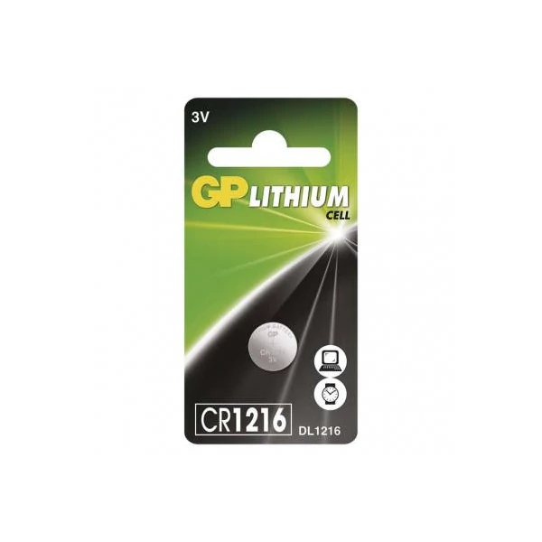 GP Lítium gombelem CR1216 1db/bliszter