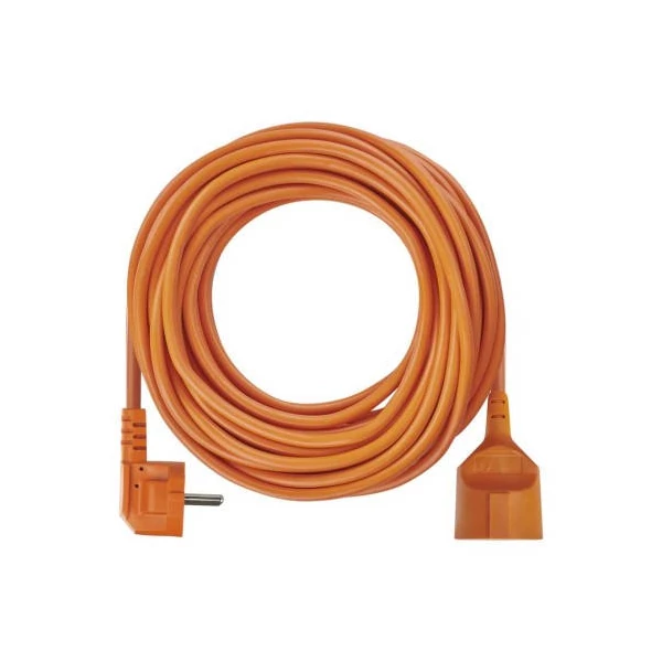Hosszabbító 15 m / 1 aljzat / narancssárga / PVC / 250 V / 1,5 mm2