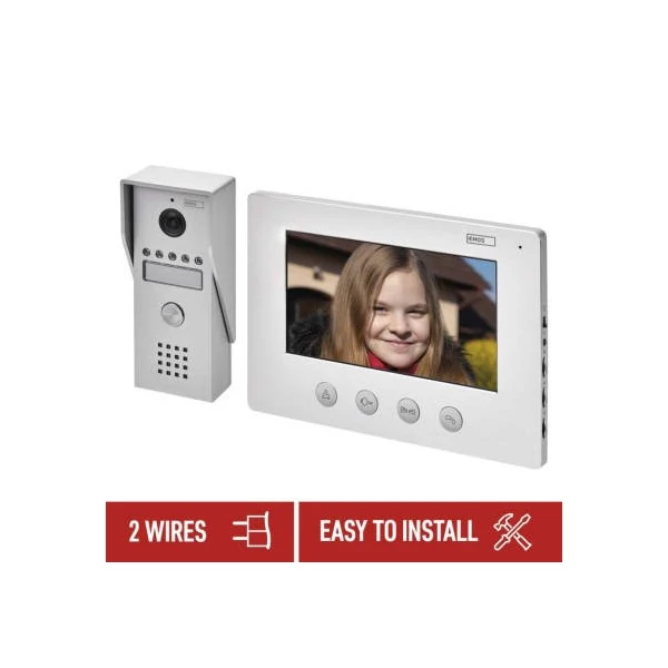 EMOS Videó kaputelefon szett EM-03M 2WIRE