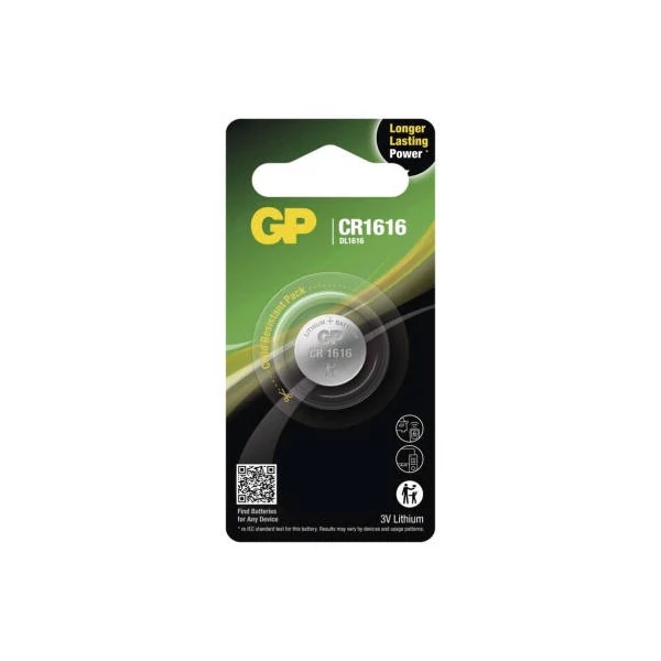 GP Lítium gombelem CR1616 1db/bliszter