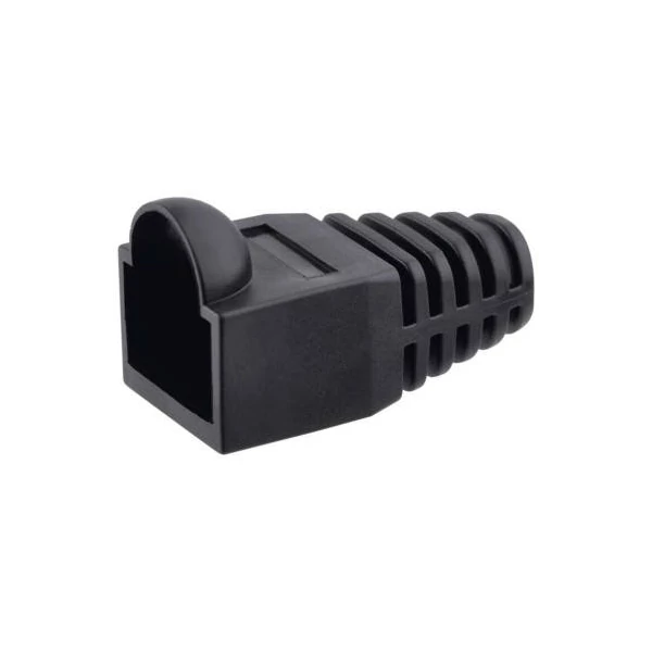 EMOS RJ45 csatlakozó védőkupak fekete 20db/csomag