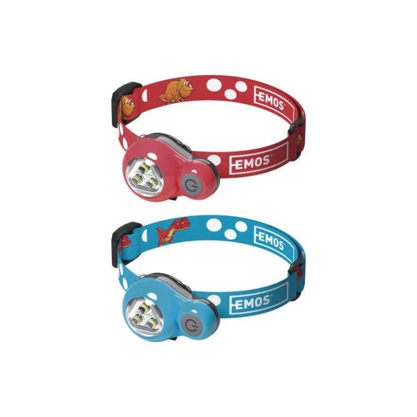 EMOS FEJLÁMPA 3x LED 2x CR2032, 8 db, display box