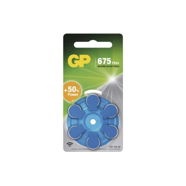 GP Gombelem hallókészülékekbe ZA675 6db/bliszter