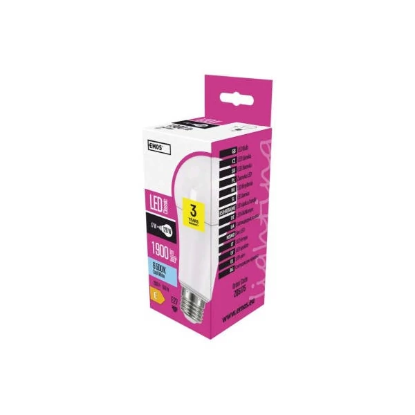 EMOS Classic LED izzó A67 E27 17W 1900lm hideg fehér