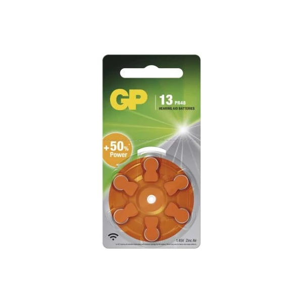GP Gombelem hallókészülékekbe ZA13 6db/bliszter