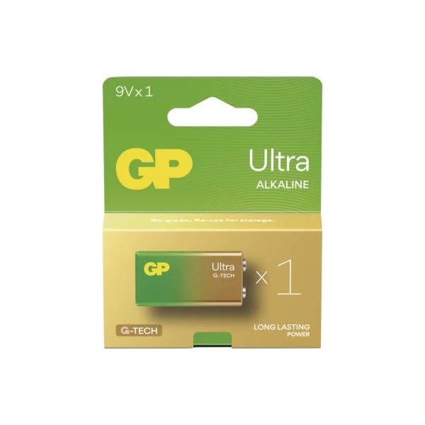 GP Ultra Alkáli elem 9V 1db