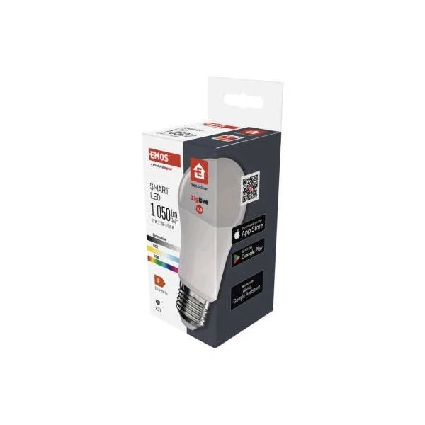 LED izzó GoSmart A60 / E27 / 11 W (75 W) / 1 050 lm / RGB / dimmelhető / Zigbee