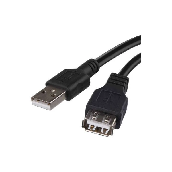 EMOS USB kábel 2.0 A – A/F csatlakozó 2m
