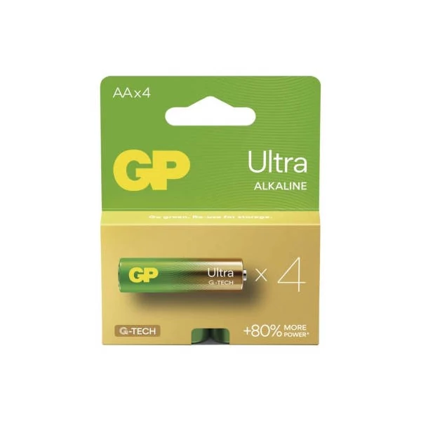 GP Ultra Alkáli elem AA 4db