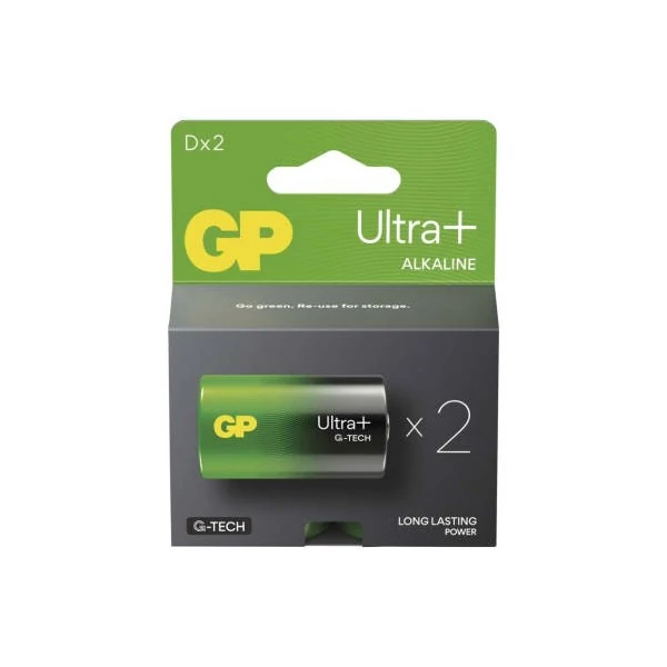 GP Ultra Plus Alkáli elem LR20 (D) 2db