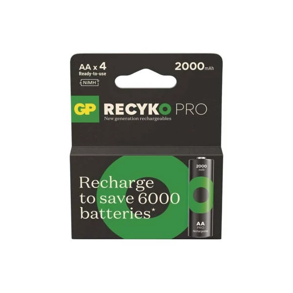 GP ReCyko Pro NiMH Akkumulátor HR6 (AA) 4db