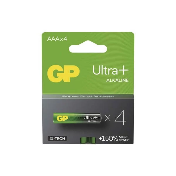 GP Ultra Plus Alkáli elem AAA 4db