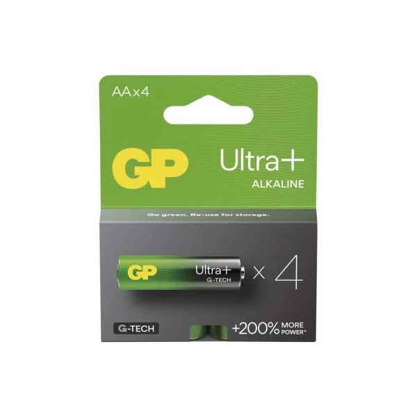 GP Ultra Plus Alkáli elem AA 4db