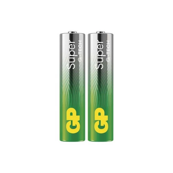 GP Super Alkáli elem AAA 2db/fólia
