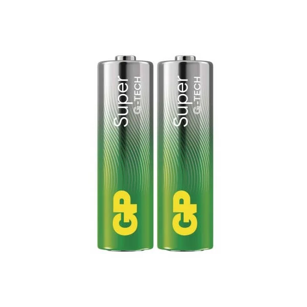 GP Super Alkáli elem AA 2db/fólia