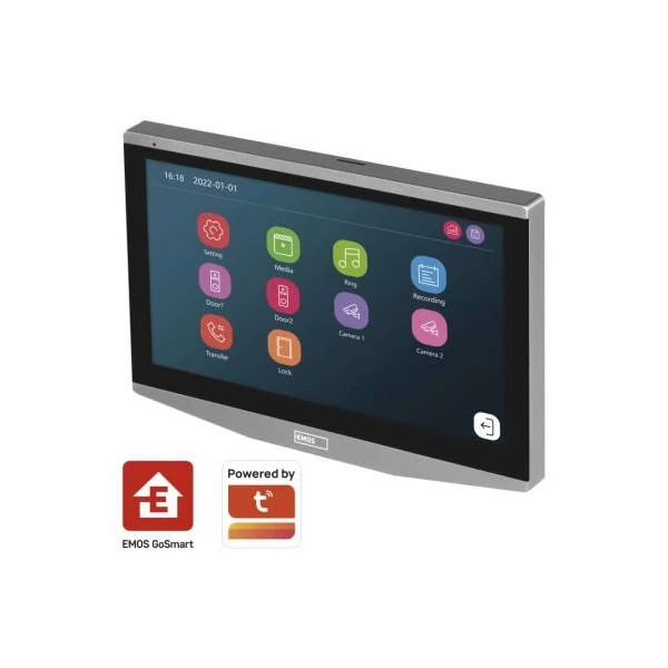GoSmart Kiegészítő monitor IP-700B otthoni video kaputelefonhoz IP-700A 
