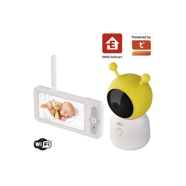 GoSmart Bébiőr monitor IP-500 GUARD képernyővel és wifivel