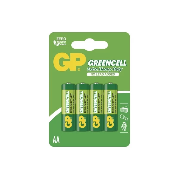 GP Greencell elem AA 4db/bliszter