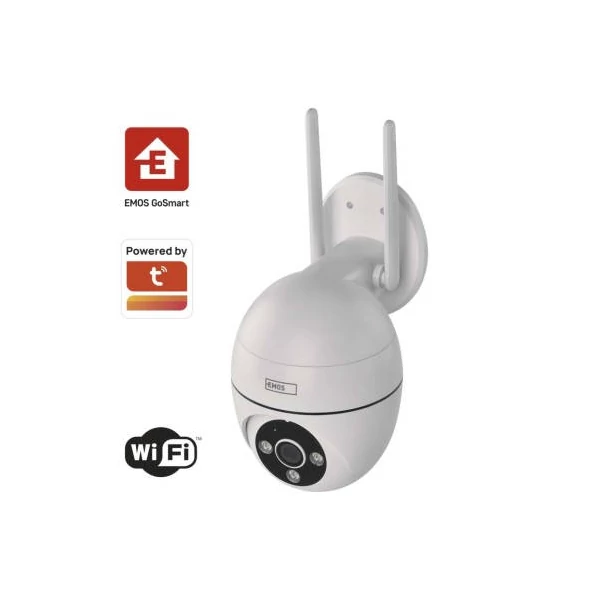 GoSmart Wifis kültéri forgatható kamera IP-800 WASP, fehér