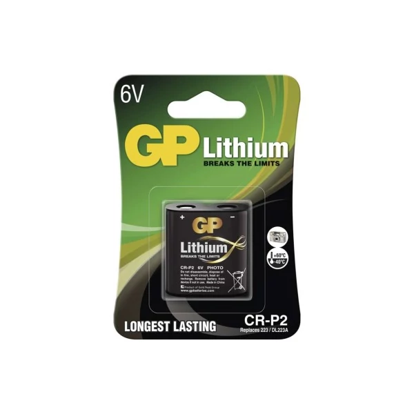 GP Lítium elem CR-P2 1db/bliszter