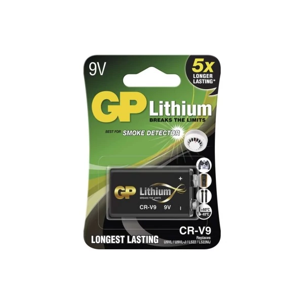 GP Lítium elem CR-V9 1db/bliszter