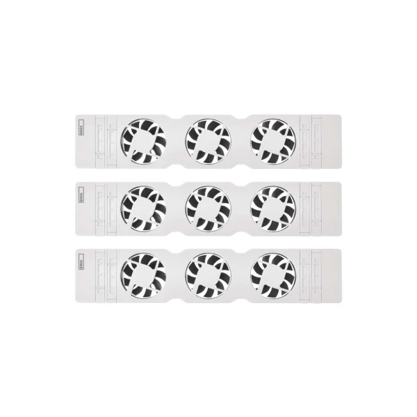 Ventilátor a radiátor alatt TRIO, fehér