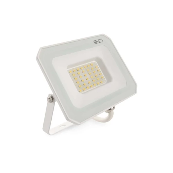 LED reflektor SIMPO 30W, fehér, IP65, 3000 lm, természetes fehér