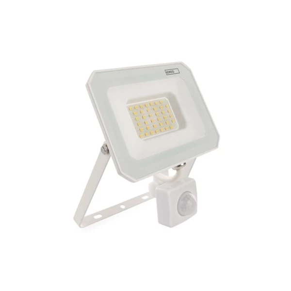  LED reflektor SIMPO 30W 3000LM IP44 PIR semleges fehér