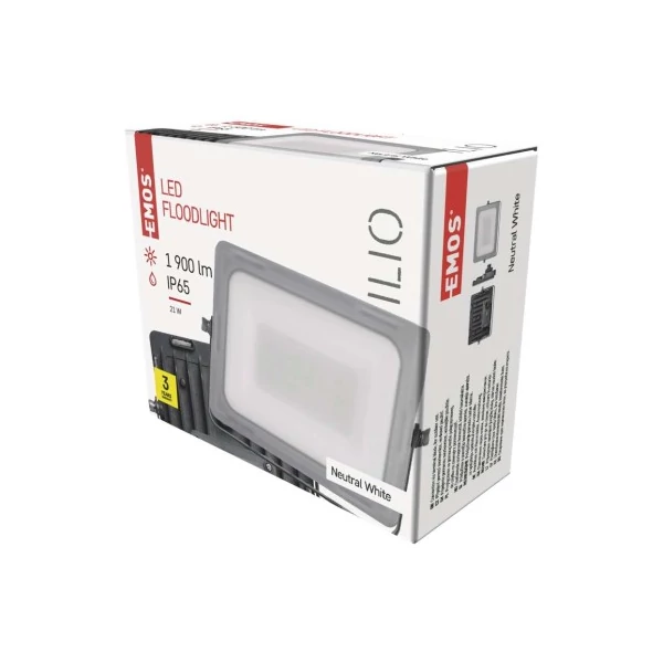 EMOS Ilio LED reflektor 21W 1900lm IP65 természetes fehér
