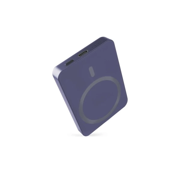 EMOS Powerbank WI 522, 5 000 mAh, 20 W+Wireless, kék