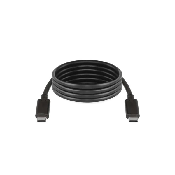 Töltő- és adatkábel 2.0 USB-C / USB-C, 1 m, fekete