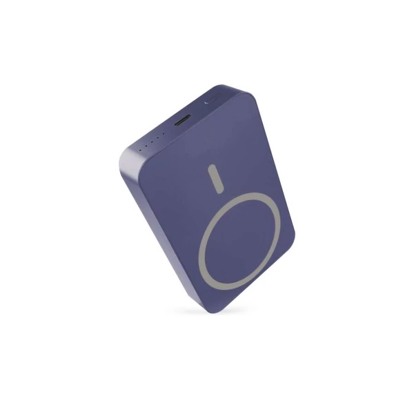 EMOS Powerbank WI 1046, 10 000 mAh, 20 W+Wireless, kék