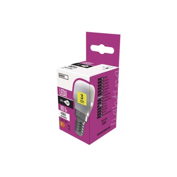LED hűtőszekrény izzó Classic ST26 / E14 / 1,8 W (17 W) / 160 lm / természetes fehér