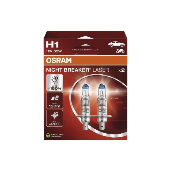 Auto žarulja OSRAM H1 55W 12V DUOBOX