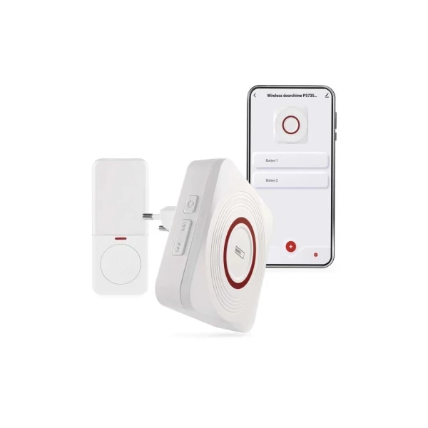 GoSmart Vezeték nélküli csengő P5735WS wifivel