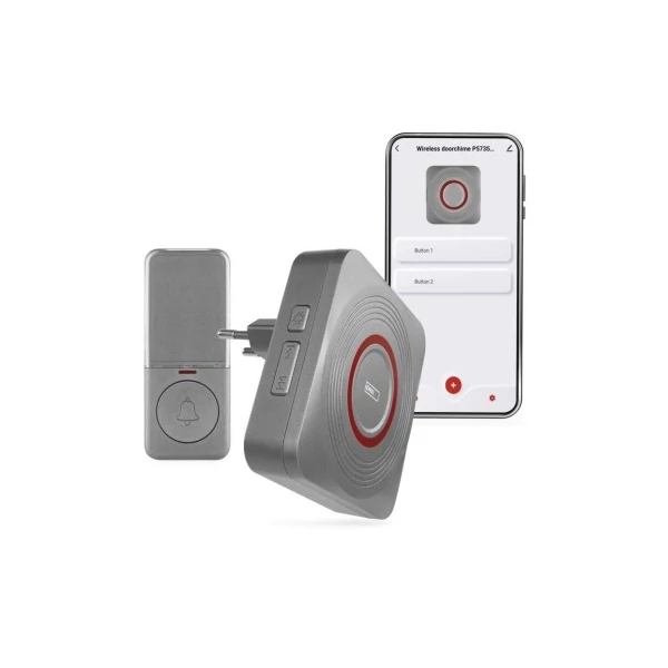 GoSmart Vezeték nélküli csengő P5735SS wifivel