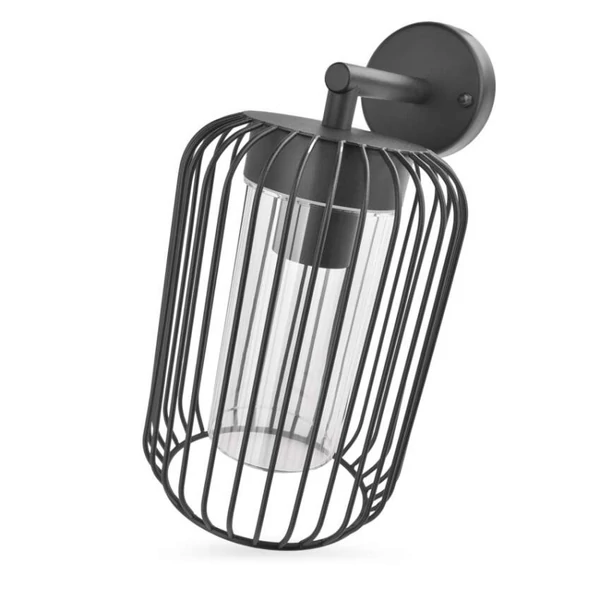 LED kerti fali lámpa, 20,8 x 16 x 28,5 cm, 1 x E27, 15 W