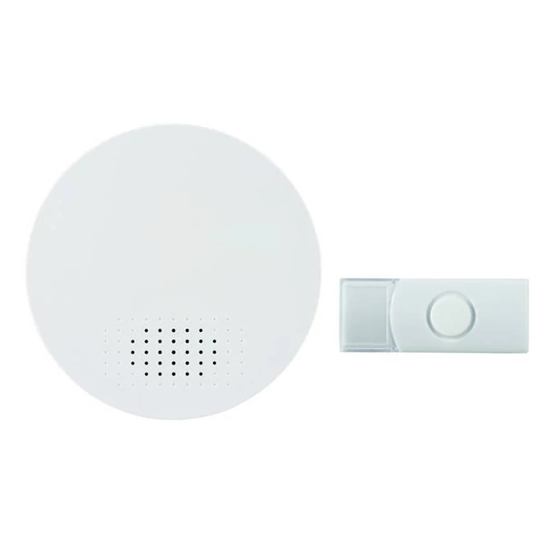 Csengő, vezeték nélküli, 100m, 36 dallam fehér 0082430103